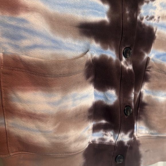 Raquel Allegra Tie-Dye Cardigan Sweater - Picture 3 of 5